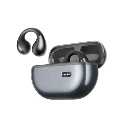 Open-Ear Clip Wireless Earbuds – Comfortable Bluetooth Ear Cuff Headphones