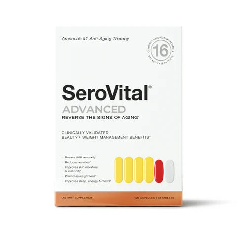 SeroVital Advanced Anti-Aging Supplement – Youth & Energy Support Formula